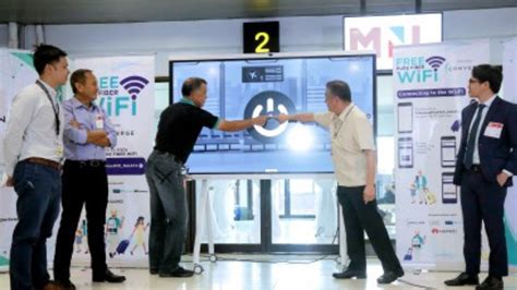 NAIA T3 expands free WiFi service with Converge.